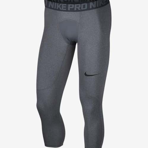 Men's 3/4 Training Tights Nike Pro (3) Pair sz LG