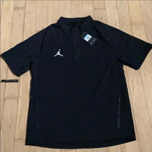 Jordan Men’s Woven Short Sleeve Hot Jacket sz MD