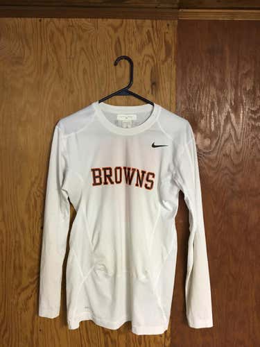 Cleveland Browns (#24) Pro Stock Team Issued White XL Nike Compression