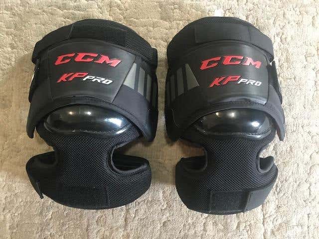 New CCM KP PRO Goalie Knee Guards Senior