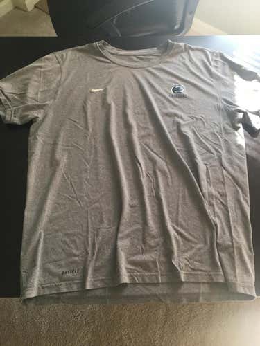 Penn State Gray Used Adult Men's XL Nike Shirt