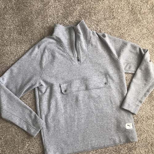 Puma Fusion 1/4 Zip Sweater Mens Medium
