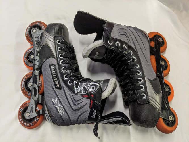 Used Senior Bauer XR2 Inline Skates Size 8