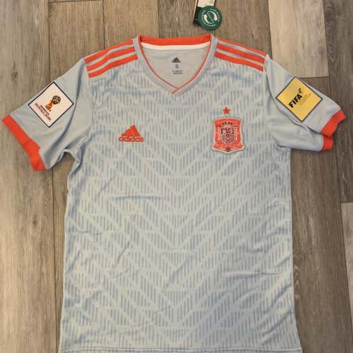 Adidas Spain Away Jersey Small
