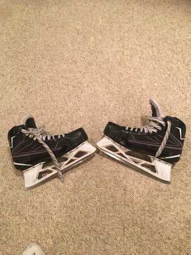 Used Bauer Supreme S170 D&R (Regular) Size 9.5 Hockey Goalie Skates