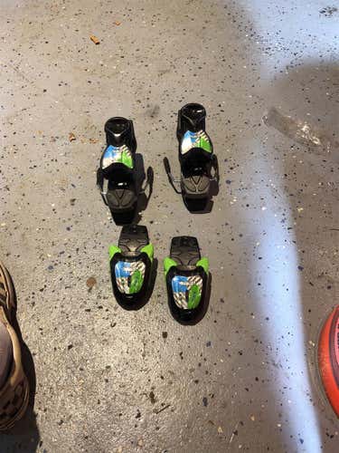 Used All Mountain M7free junior ski bindings 85 mm Max Din 7 Ski Bindings