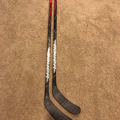 2 Pack Bauer Flylite Hockey Stick P92m 87 Flex Stick Em With Full Tactile