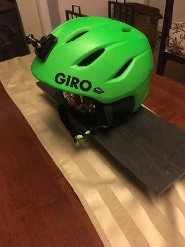 Green Youth Medium Giro Helmet