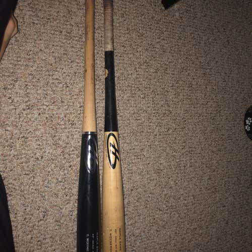 2 Pack Homewood Pro Stock Wood Bats