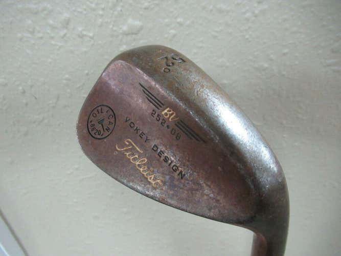 TITLEIST VOKEY DESIGN OIL CAN 8620 52* GAP WEDGE FACTORY STEEL NEW GRIP