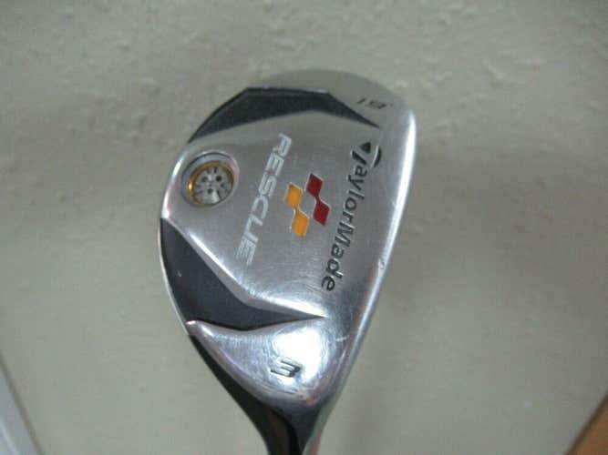 2009 TAYLORMADE RESCUE HYBRID #3 19* ALDILA REAX 65g STIFF FLEX FACTORY GRIP