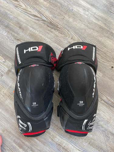 Used Large Warrior Dynasty HD1 Elbow Pads
