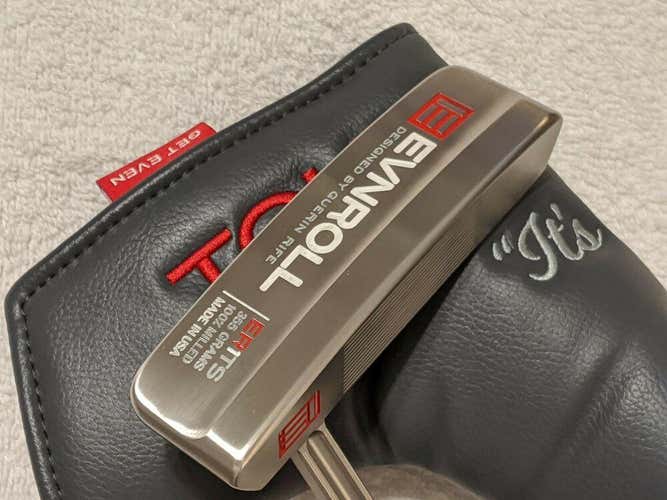 EVEN ROLL ER1TS PUTTER 35" W SUPER STROKE 3.0 SLIM AND 50 GRAM BACK WEIGHT