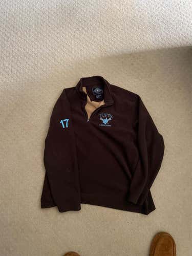 Tufts Lacrosse #17 Quarterzip Sweatshirt