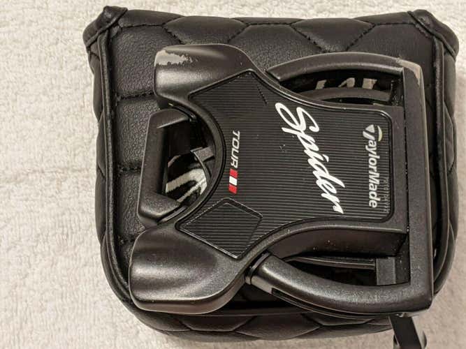 TAYLORMADE TOUR BLACK SPIDER SUPER STROKE 3.0 SLIM W 50 GRAM BACK WEIGHT 34.25"