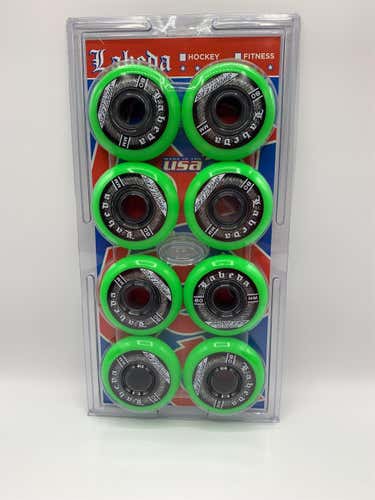 80mm Labeda Shooters Inline Wheels 8-pack NEW IN PKG