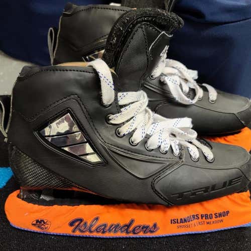 Senior Used True Custom Pro Hockey Goalie Skates D&R (Regular) Size 12