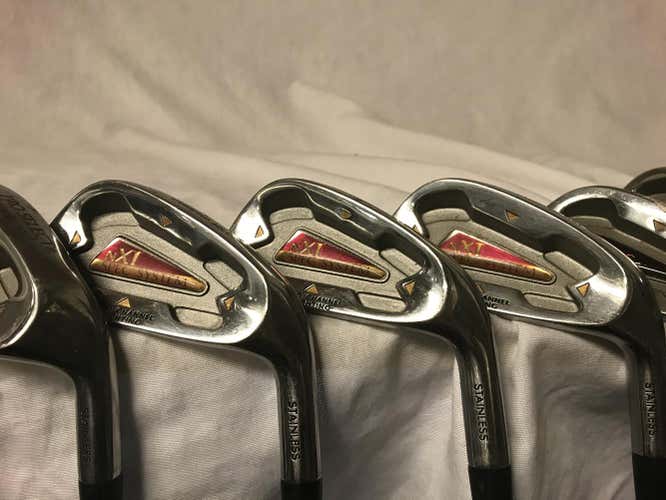 Men's Used Right Handed Pro Select NXT Iron Set Steel Shaft