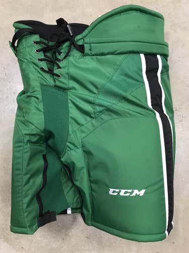 Green New Medium CCM HP35 Pro Stock Hockey Pants
