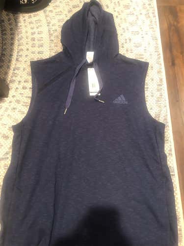 Adult XL Sleeveless Adidas Sweatshirt