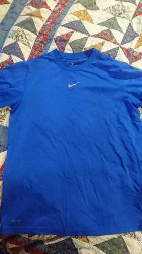 Blue Used Youth XL Nike Shirt