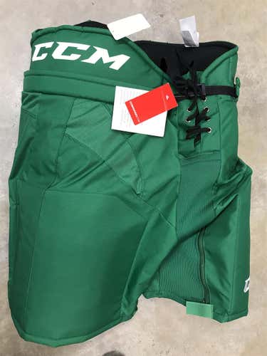 Green New Large CCM HP30 Pro Stock Hockey Pants