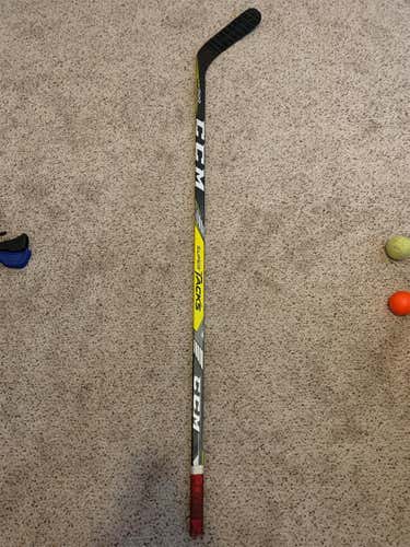 Used Right Handed Super Tacks Mid Pro Stock Hockey Stick