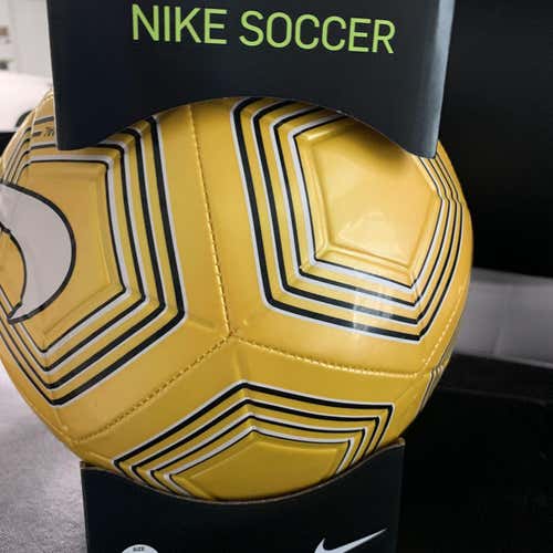 Yellow New Nike Soccer Ball