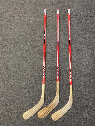 (3-pack) New Youth CCM Straight Blade Heat Street Hockey Stick w/ABS blade