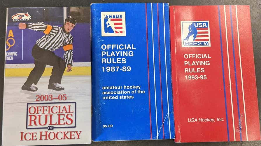 Used Referee USA Hockey Official Rulebook