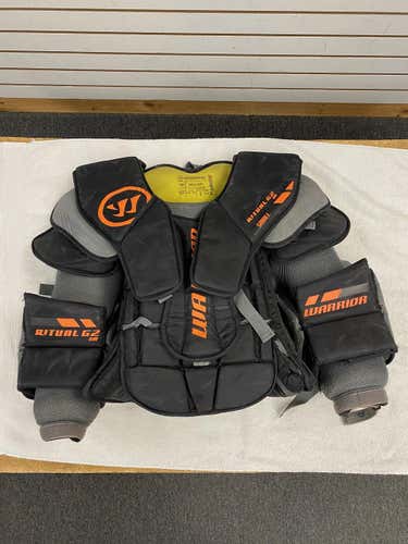 Used Warrior Ritual G2 Senior Small Goalie Chest Protector