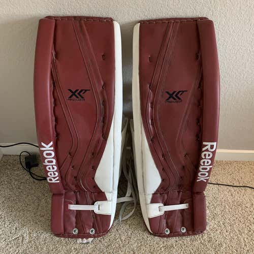 Mike Smith Game Used Reebok Pads