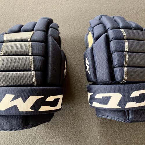 CCM Tacks 4 Roll JR 12" Gloves Very Good Condition