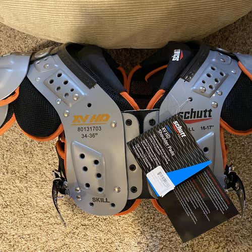 New Small Schutt XV HD Shoulder Pads