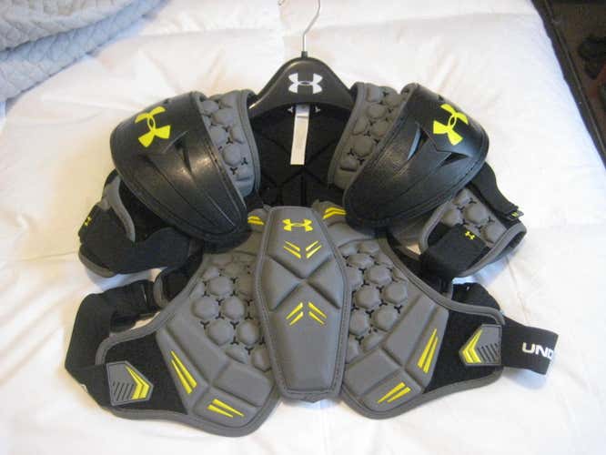 Under Armour VFT shoulder chest pads lacrosse NEW adult M medium