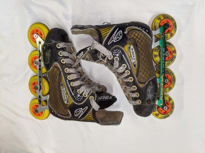 Used code 1 roller hockey inlines size 4
