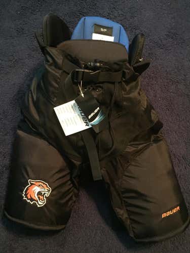 Black Senior New Small Bauer Custom Nexus Elite Hockey Pants Pro Stock