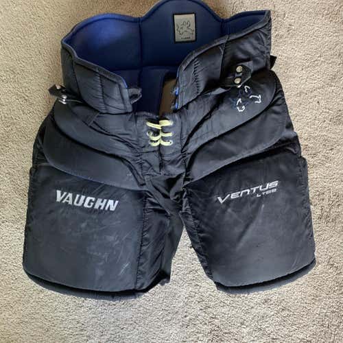 Black Used XL Vaughn Ventus lt88  Hockey Goalie Pants