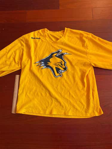 Yellow Adult L/XL Bauer  Jersey