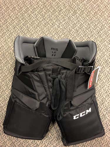 Black New Small CCM Premier R1.5  Hockey Goalie Pants