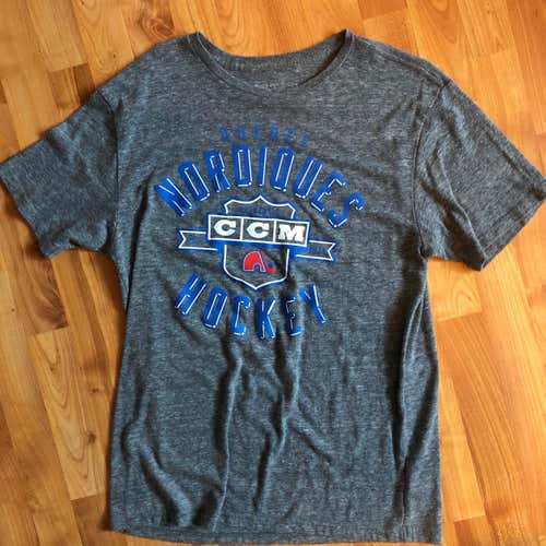 Quebec Nordiques Large CCM Shirt
