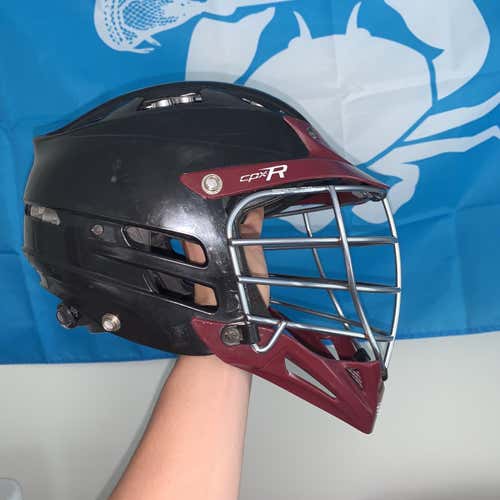 Black/Maroon Used Cascade CPX-R Helmet