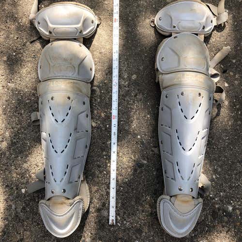 Gray Used All Star Catcher's Leg Guard