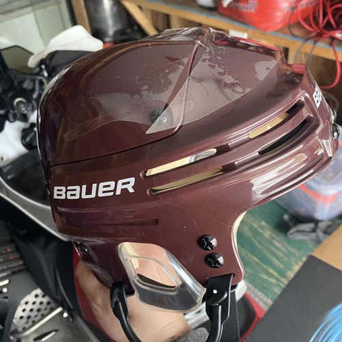 Maroon  New Medium Bauer 4500  Helmet