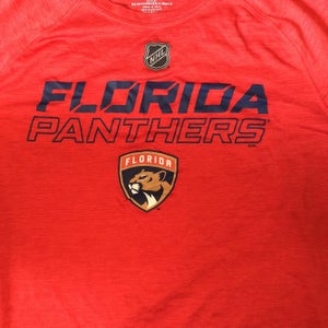 Florida Panthers Red Men's Large  Workout Shirts