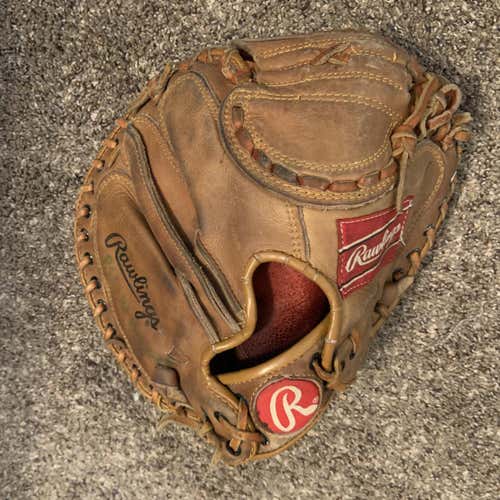Brown Used Catcher's RCM45 33" Baseball Glove