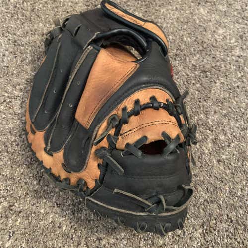 Brown Used Catcher's Player Preferred Baseball Glove