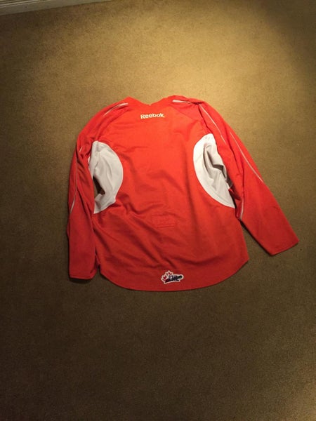 OHL Reebok Practice Jersey Orange size 56 | SidelineSwap