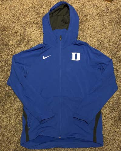 Duke Men's Large Nike Basketball Full-zip Hoodie