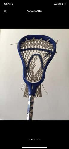Used Brine Stick Lacrosse Blue